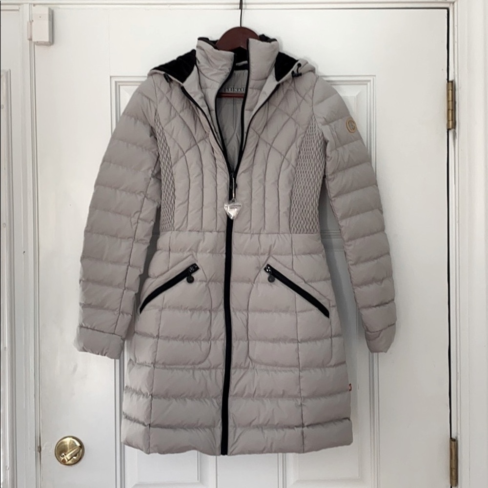 Bernardo Front Zip Hooded Fleece Lined Jacket - Picture 2 of 7